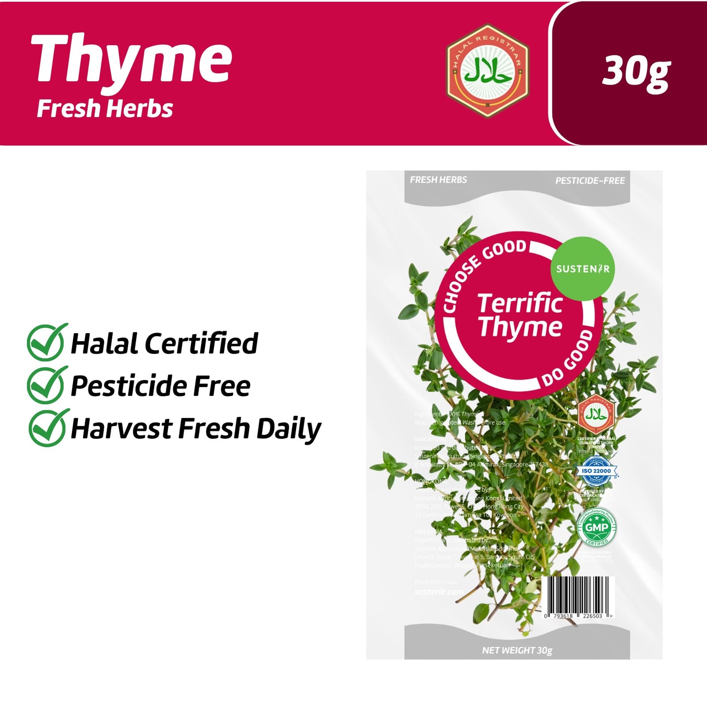 Ugly sustenir thyme 30g