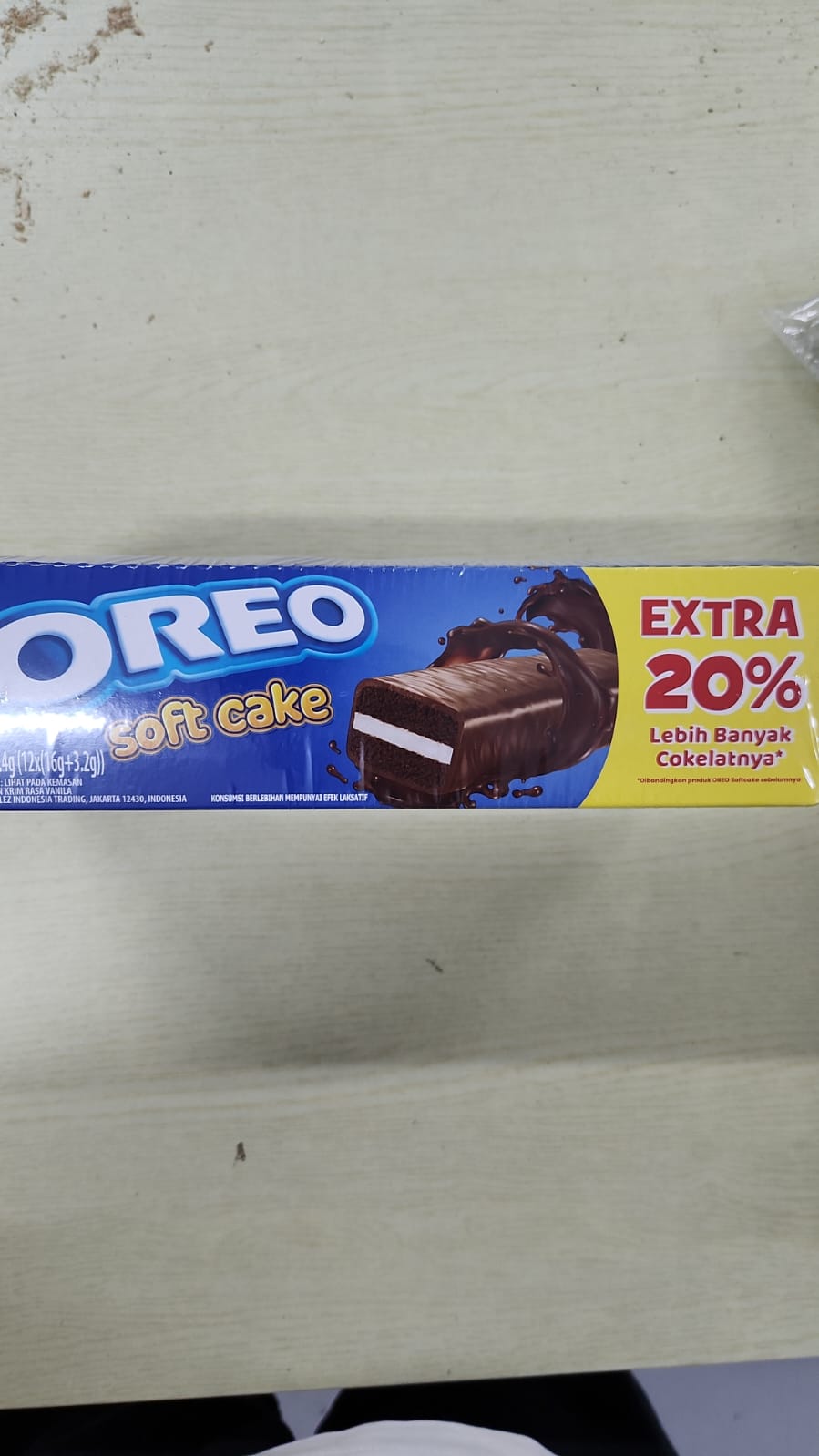 Excess Oreo soft cake 19.2g x 12(BBD: 15 Feb 2024) (Halal)