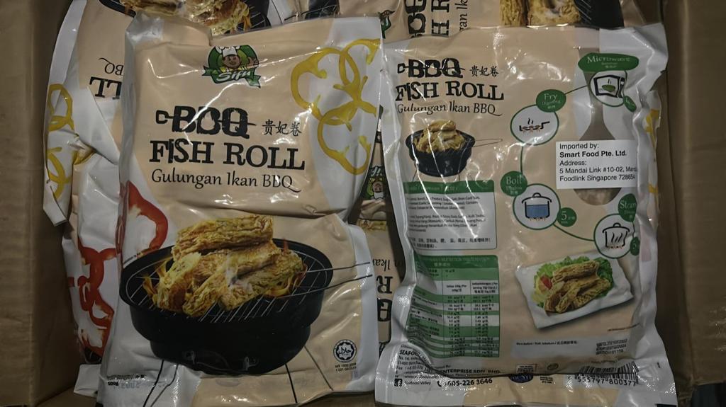 BBQ fish Roll 500g
