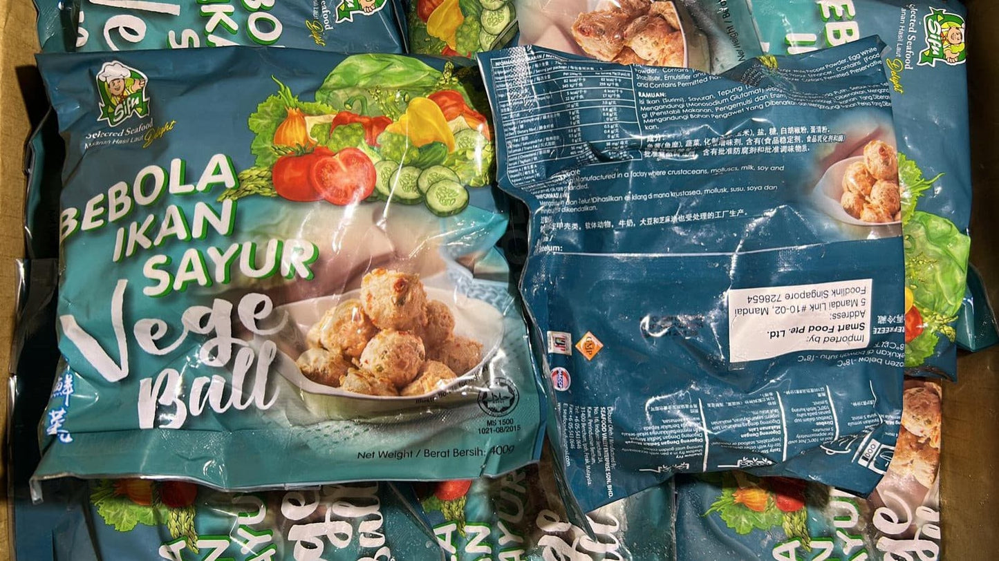 Vegetables Fishball (400g).