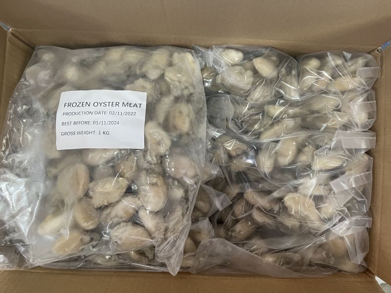 Frozen Oyster Meat 1kg.