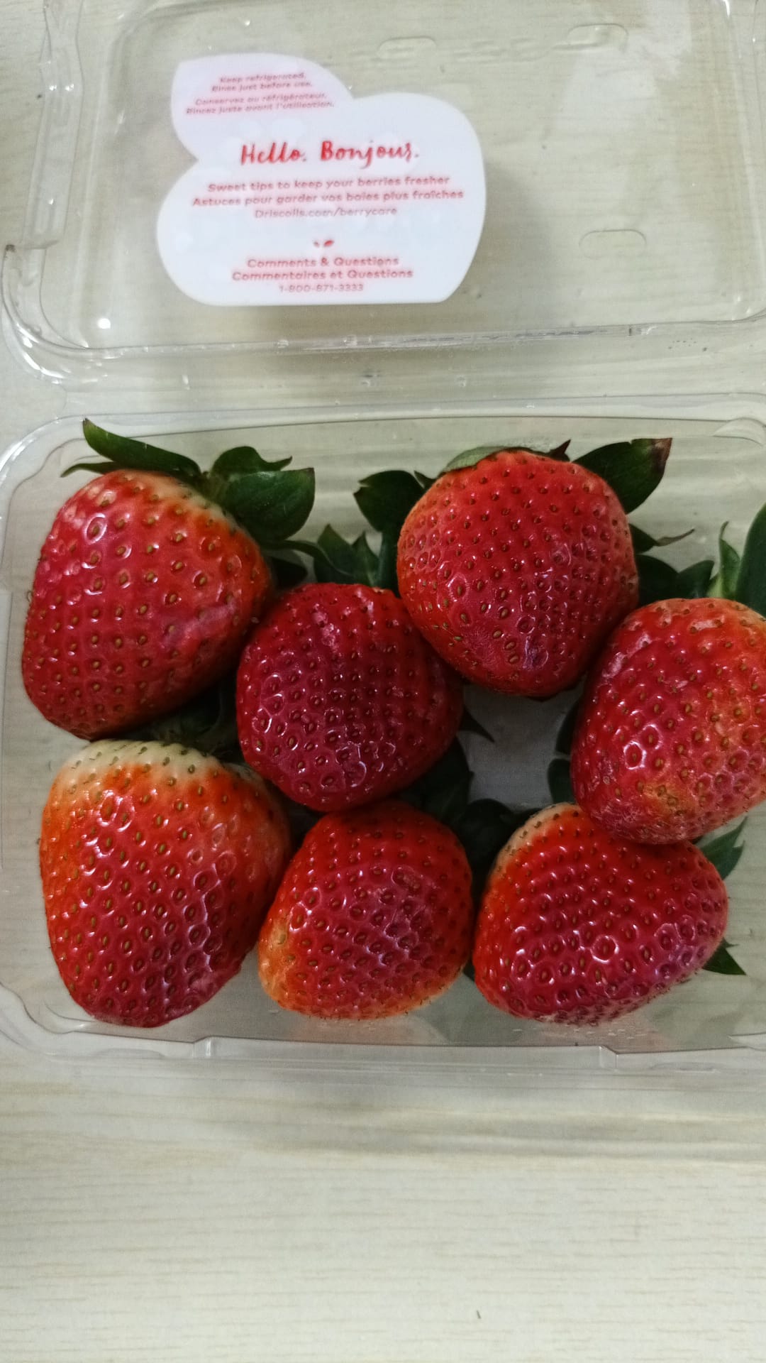 Ugly Driscoll Strawberry 250g(Dry bruise)