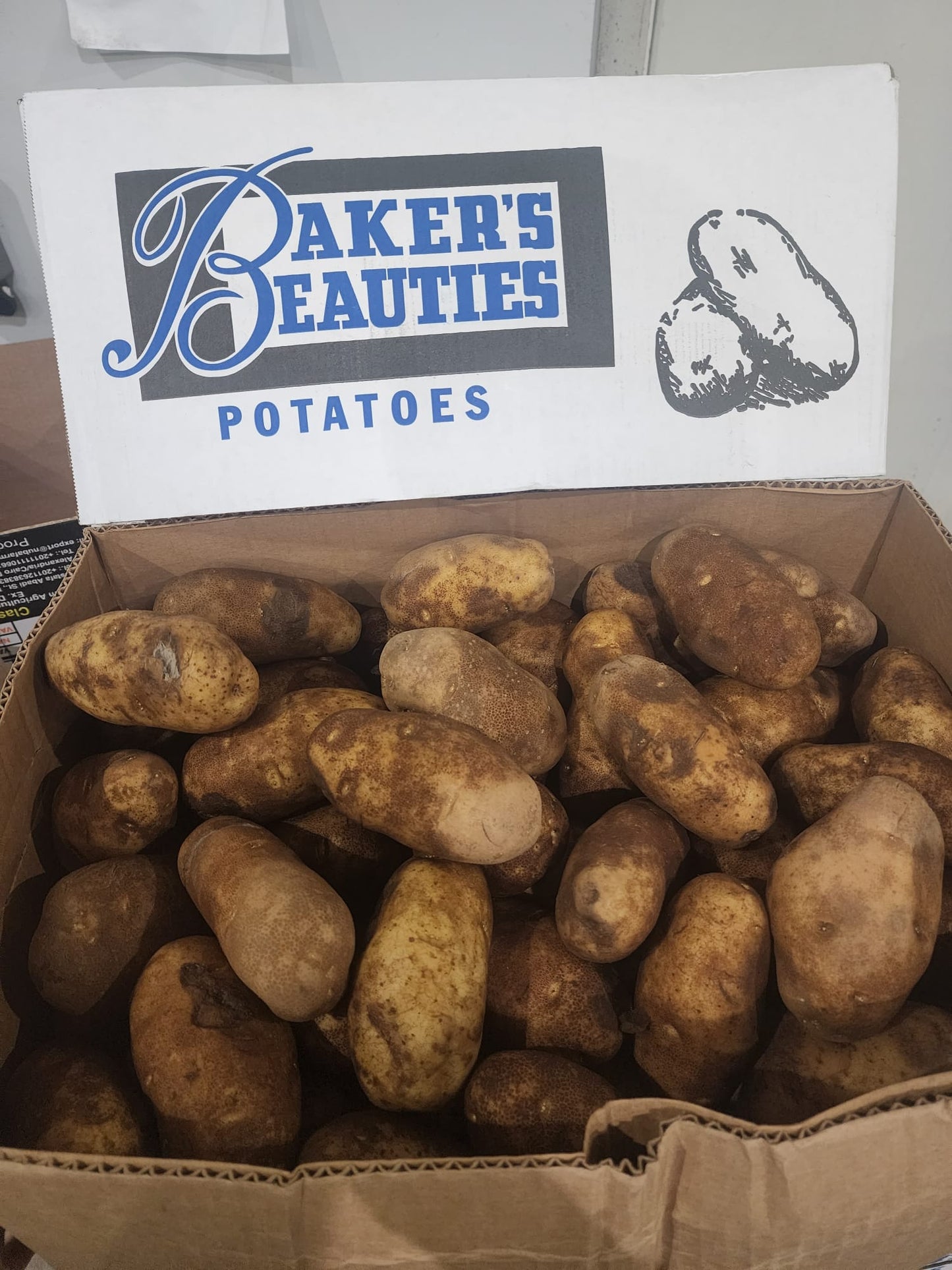Ugly Russet Potato 1kg(bruise)