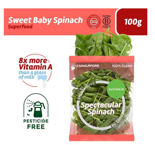 Ugly sustenir Baby Spinach 100g