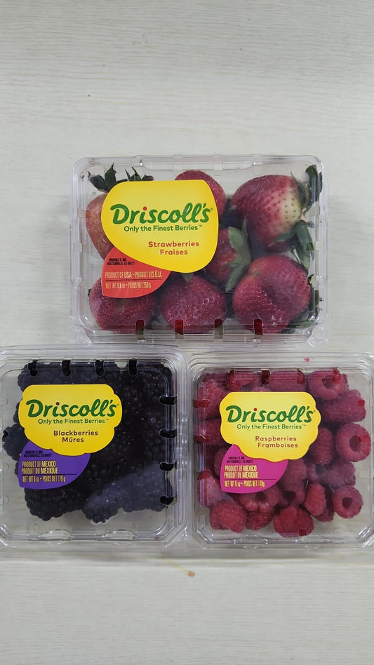Ugly Driscoll Berries bundle of 3