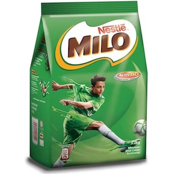 Milo refill pack (3.2kg).