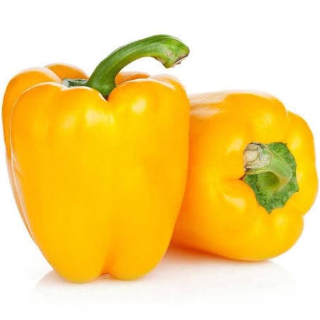 capsicum yellow - 500g (malaysia).