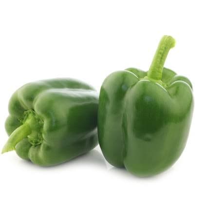 capsicum green - 500g (malaysia).